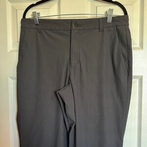 VRST men’s dark blue flat front chino golf pants size 33x30
